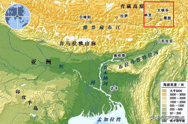 雅鲁藏布江下游水电工程