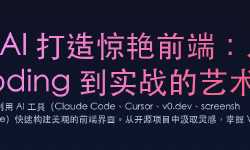 Featured image of post 用 AI 打造惊艳前端：从 Vibe Coding 到实战的艺术指南