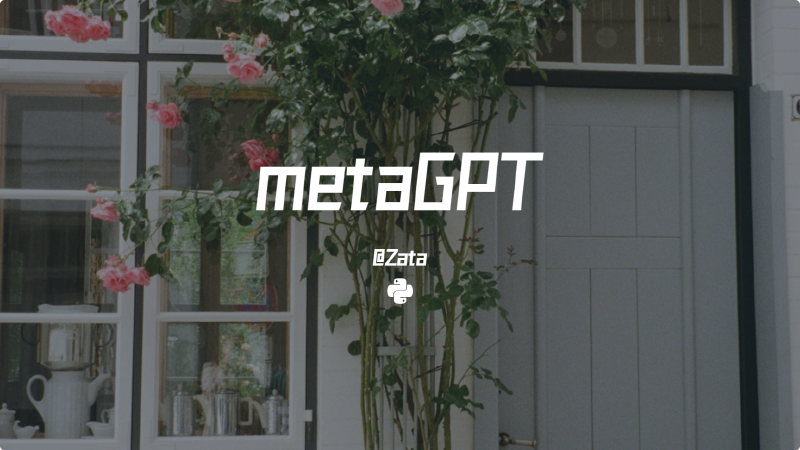 Featured image of post 01-metaGPT_快速开始