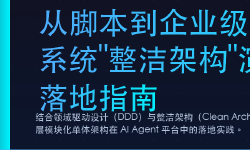 Featured image of post 从脚本到企业级平台：AI Agent 系统"整洁架构"演进与 Python 落地指南