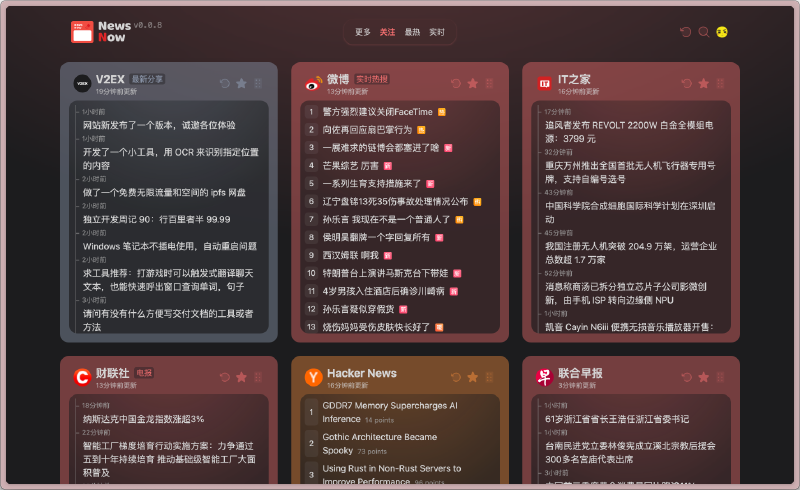 Featured image of post github项目newsnow部署