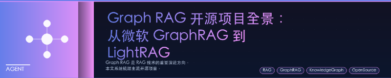 Featured image of post Graph RAG 开源项目全景：从微软 GraphRAG 到 LightRAG