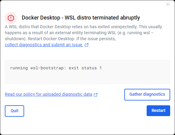 docker报错